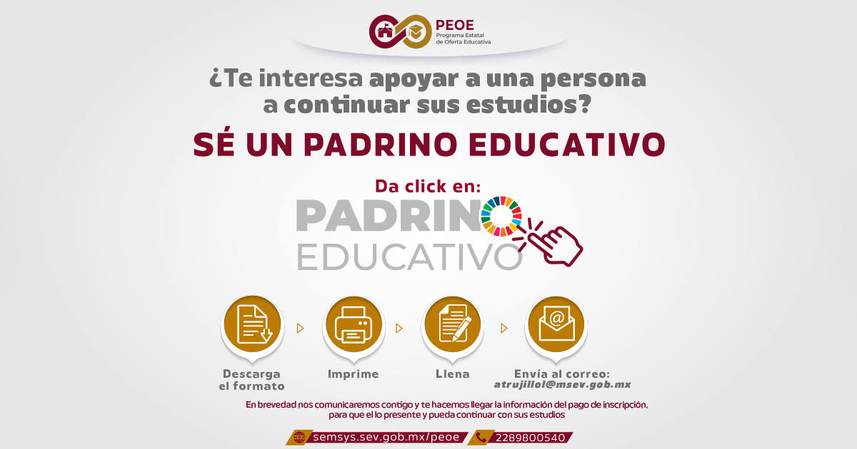 Infografía Padrino Educativo